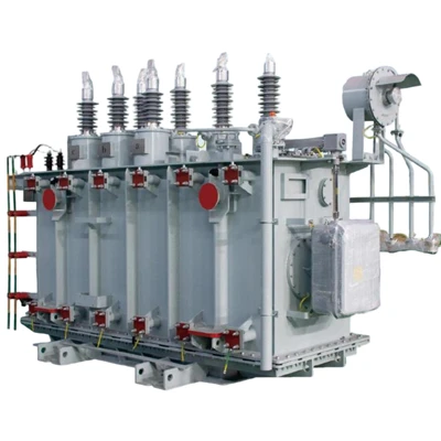 66kV lwil oliv-immergé twa-faz doub-mawonnen san eksite vòltaj reglemante pouvwa transfòmatè